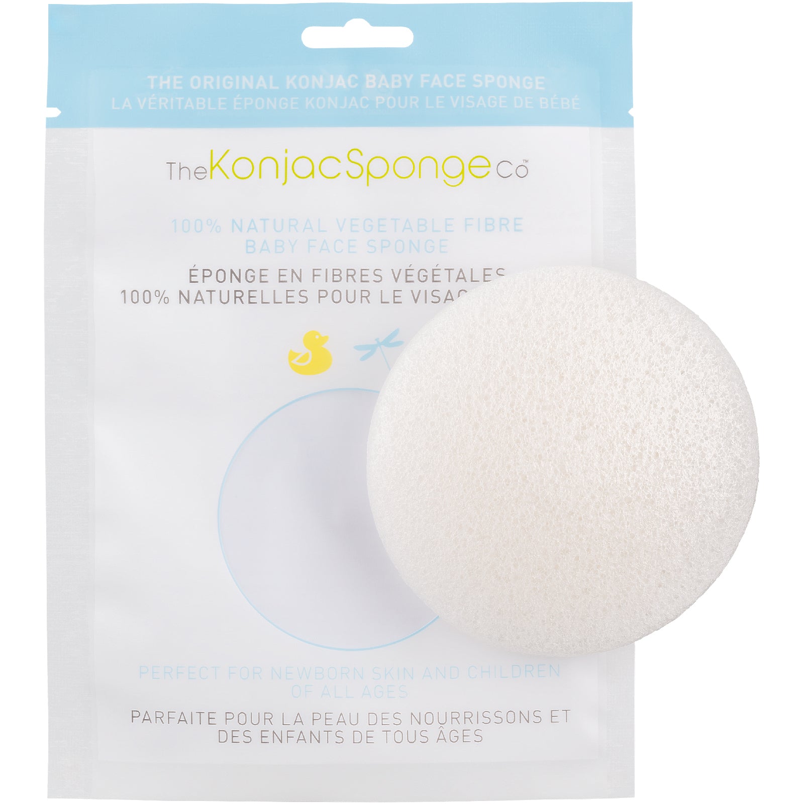 Pure White Sponge for all skin Types