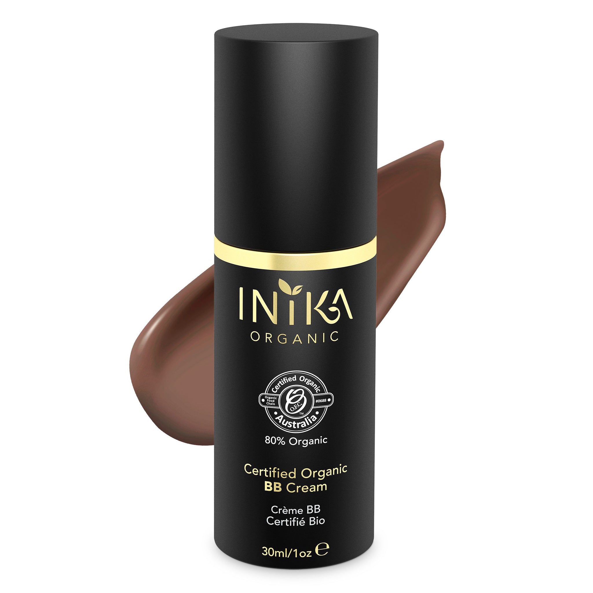 INIKA Certified Organic BB Cream- Cocoa 30ml| www.curelondon.com