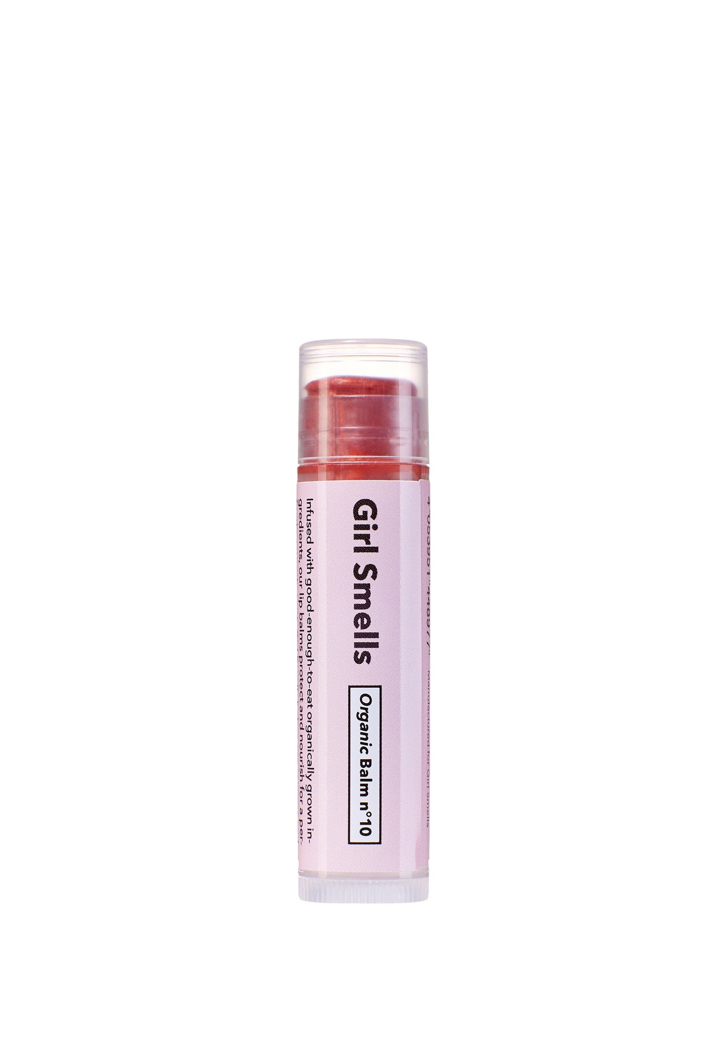Organic Lip Balm No:10 Reddish Brown