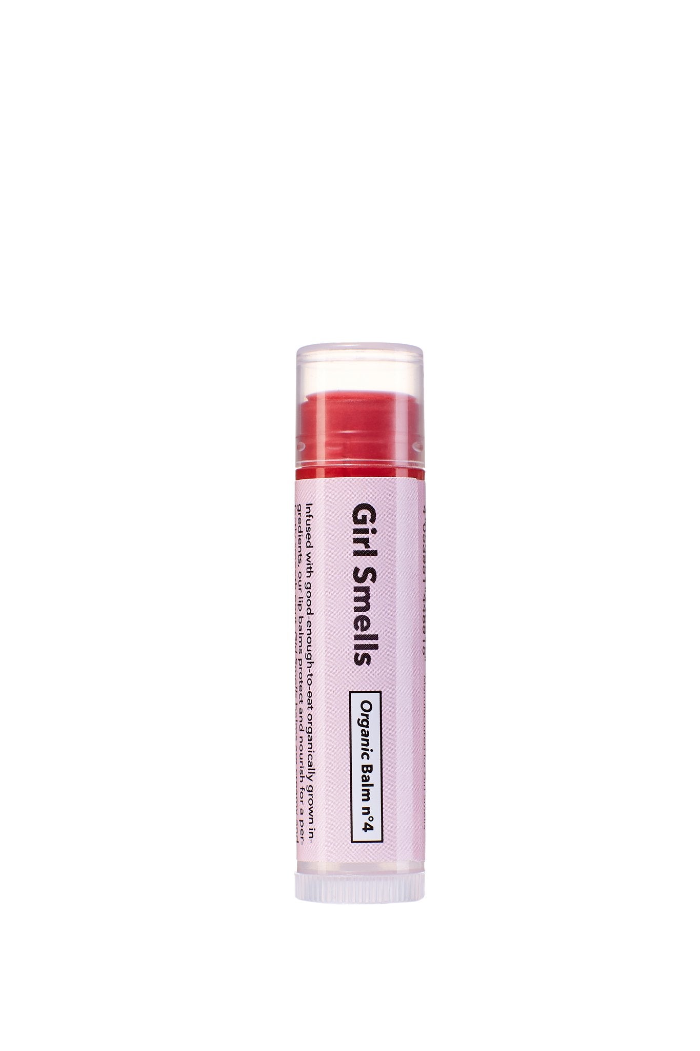 Organic Lip Balm No:4 Tinted Red