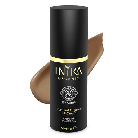 INIKA Certified Organic BB Cream- Toffee 30ml|www.curelondon.com