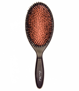 Oval Brush Beech- Black (Bristle & Nylon)