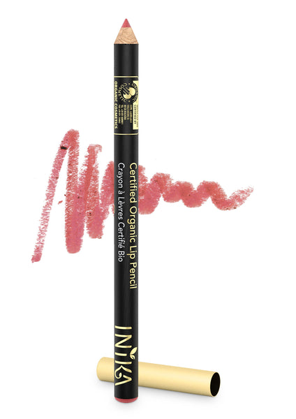 Certified Organic Lip Pencil 1.2g Moroccan Rose| www.curelondon.com